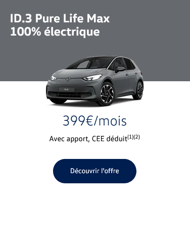 Nouvelle ID.3 Pure Life Max