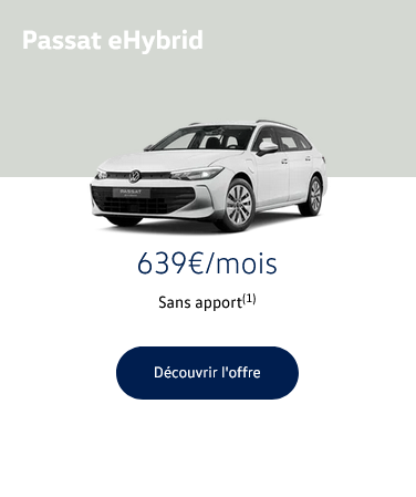 Nouvelle Passat eHybrid
