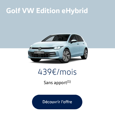 Nouvelle Golf VW Edition eHybrid