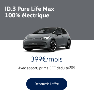 Nouvelle ID.3 Pure Life Max