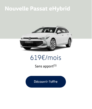 Nouvelle Passat eHybrid