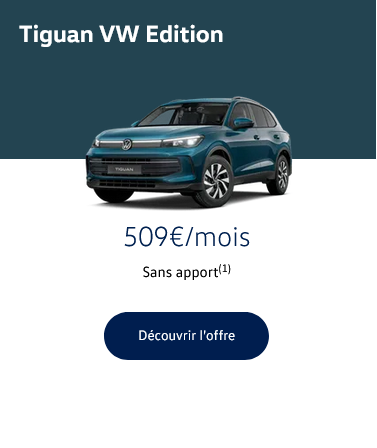 Nouveau Tiguan VW Edition